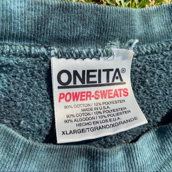 Vintage 80’s-90’s tie die horse art work crewneck - Picture 5 of 6